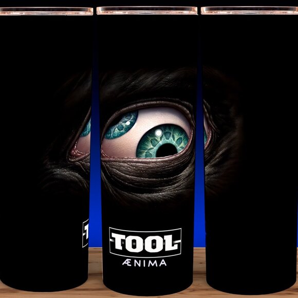 Glow in the Dark Tool Band Aenima Eye Rock Music Cup Mug Tumbler 20oz - Picture 2 of 4